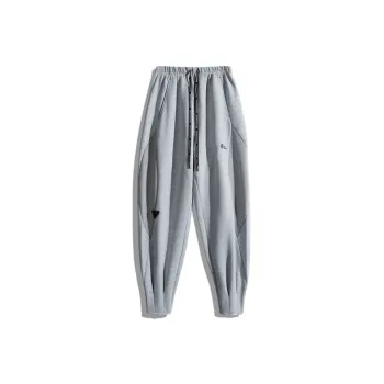 Monster Guardians Knitted Sports Pants Men's Gray