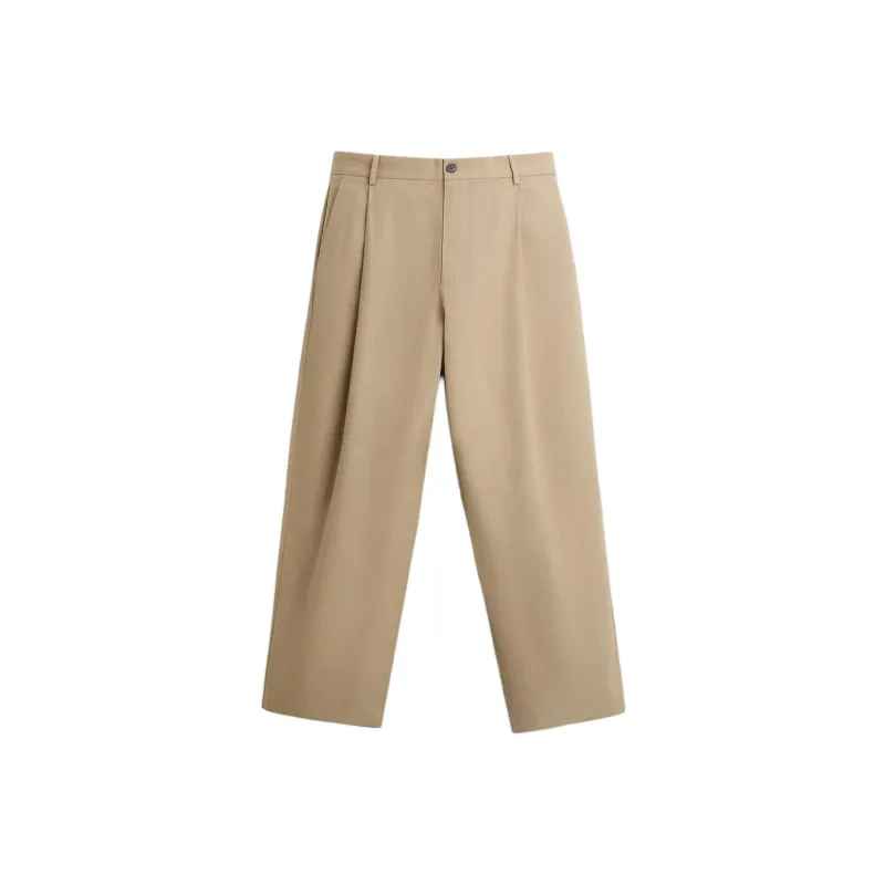 ZARA Casual Pants Men Tan-0