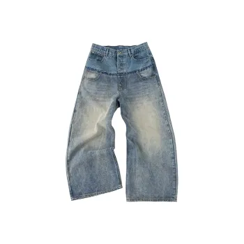 8FF SS25 Jeans Unisex Lake Water Blue green