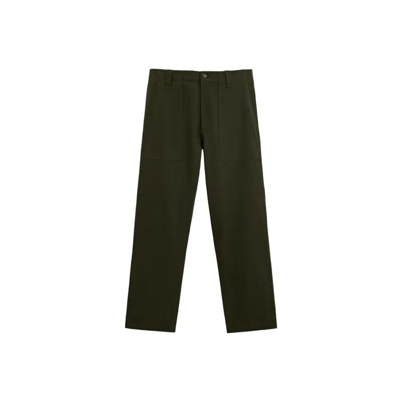 ZARA Casual Pants Men's Dark Khaki-0