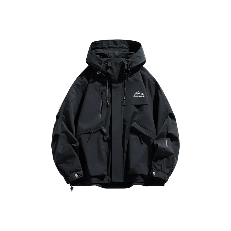 Jeep Black Knight Collection Herding Horses Jackets Coats Unisex-0