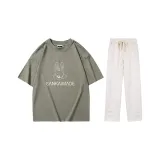 Set (1026 Gray Green+3001 Milkshake White)