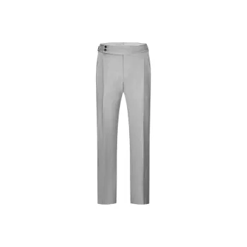 BY CREATIONS Suit Trouser Men's Light Gray