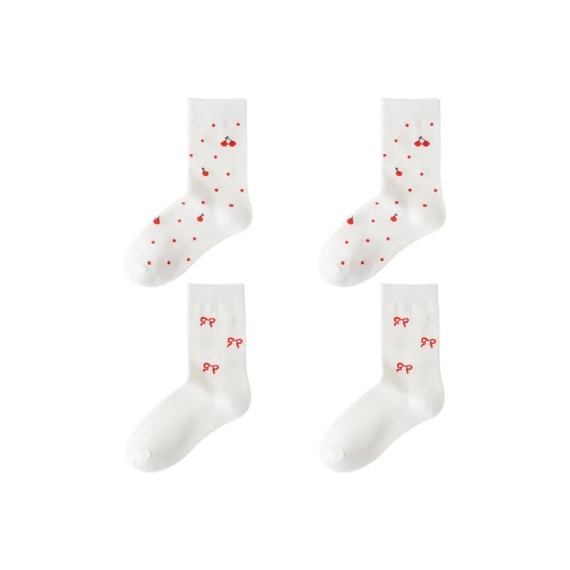 ROBINHOOD Mid Calf Socks Women's Combo Set-16