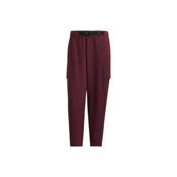 Adidas Wuji Series Casual Pants Men Dark Red