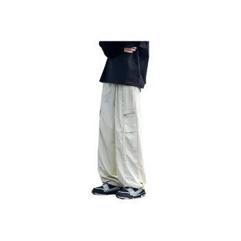 HCHUICHENG Casual Pants Unisex Pink