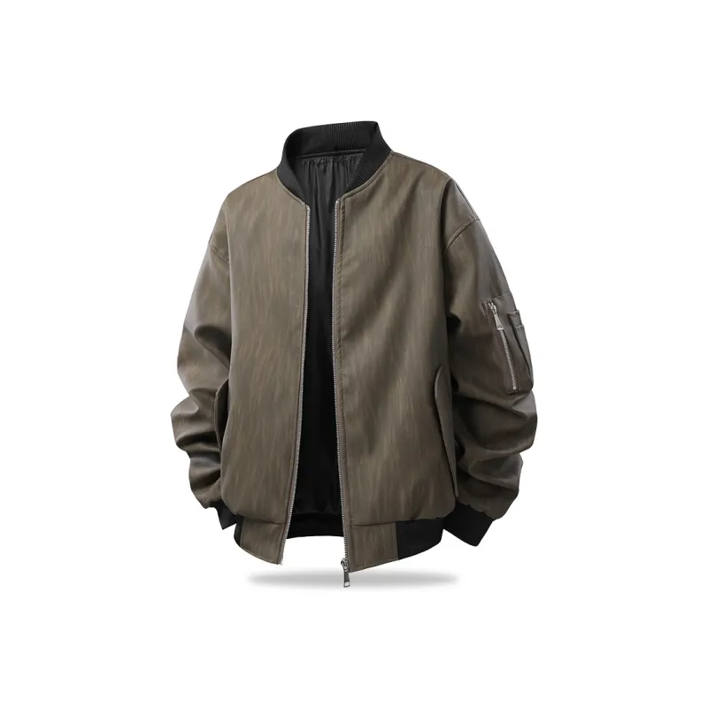 FASTFISH Leather Jackets Unisex-2