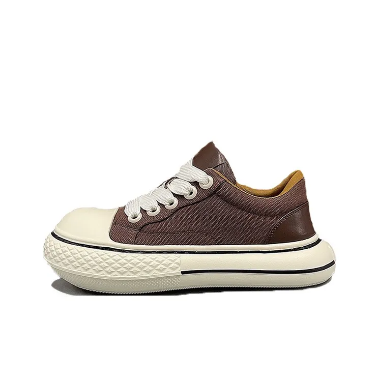 Devanro Wear resistant, Lightweight, Breathable, And Non slip. Low Top Canvas Shoes Men's-5