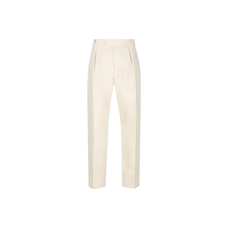 Loro Piana Casual Pants Men's White-0