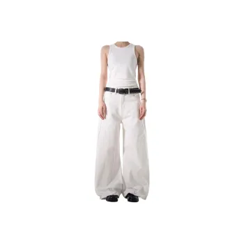 Pirkadat Jeans Unisex White