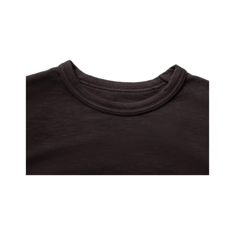 LiNing T Shirt Men's Dark Chocolate Brown-2