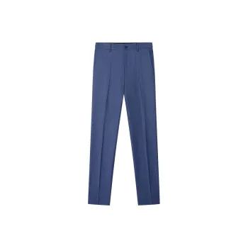 GOLDLION Suit Trousers Men Gray Blue 65