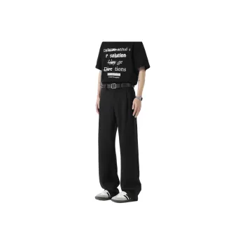 RICE NINE TEN Suit Trouser Unisex Black