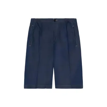 GUCCI Denim Shorts Men's Dark Blue