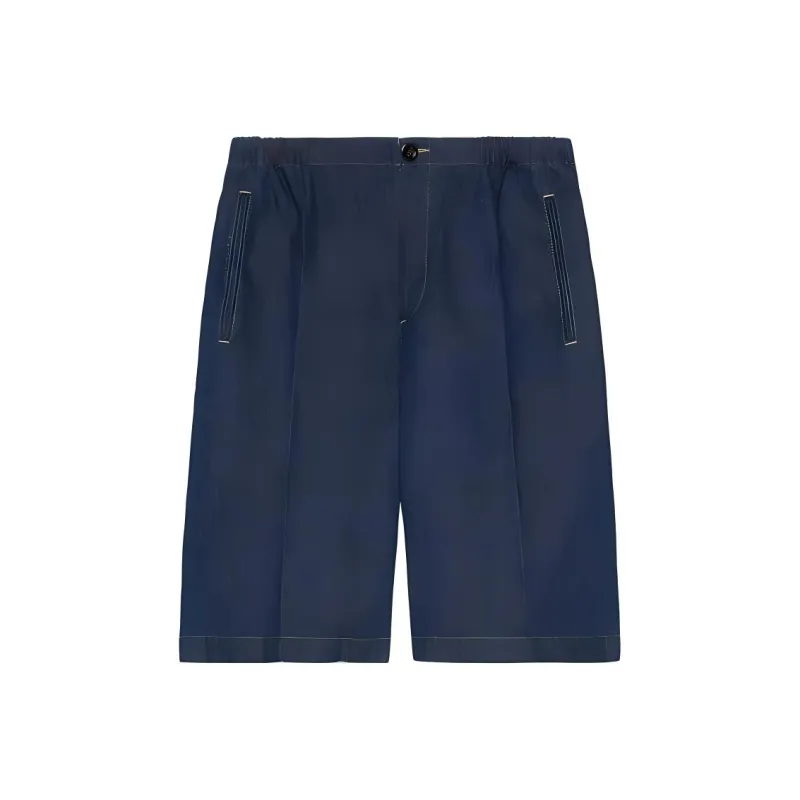 GUCCI Denim Shorts Men's Dark Blue-0