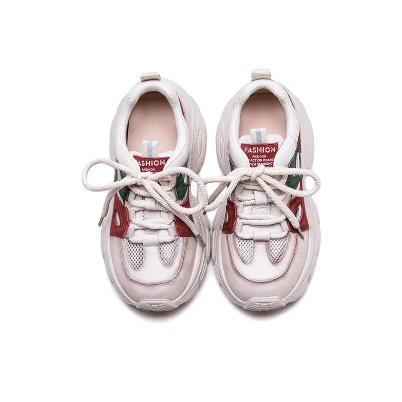 Chibang Lightweight Low Top Chunky Sneakers Women's-2