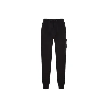 STONE ISLAND Logo embroidered Cotton Track Pants