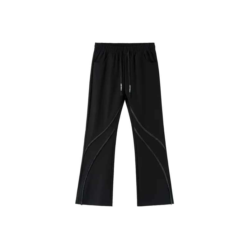 XINYINSU 24FW Casual Pants Unisex Black-0