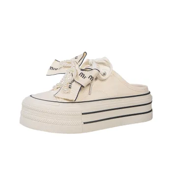 Puppytown Waterproof And Wear resistant Low Top Canvas Shoes Women's