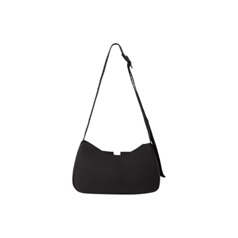 FILA FUSION Fabric Shoulder Bag XS Women's Black-3