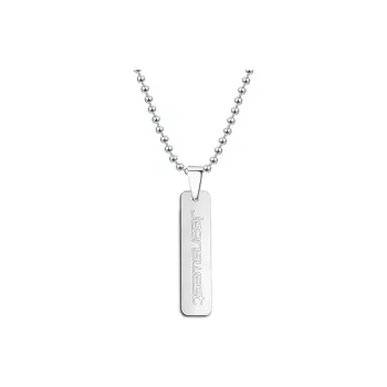 JEANSWEST Titanium Steel Necklaces Unisex