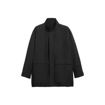 Osens Trench Coat Men's Classic Black