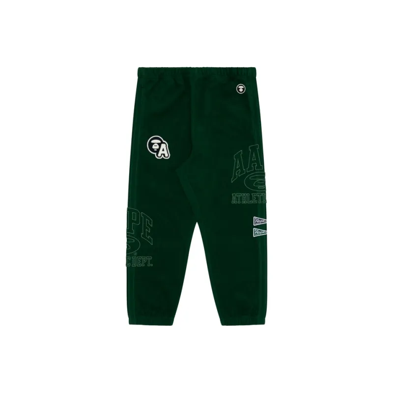 Aape Logo appliqué Cotton Track Pants-2