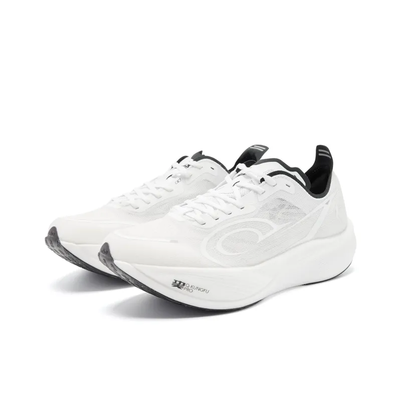 QIAODAN Feiying PB3 Enhanced Edition Running Shoes Men Low Top Jordan White Black-2