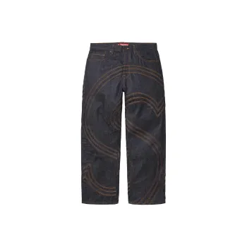 Supreme S Logo Rigid Baggy Jean