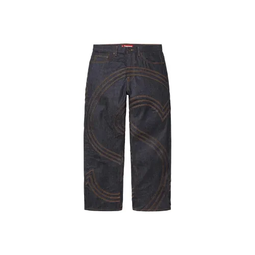 Supreme S Logo Rigid Baggy Jean