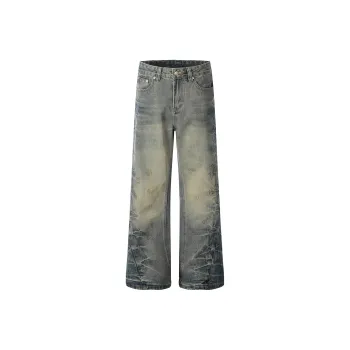 GBXM Jeans Unisex Vintage Blue