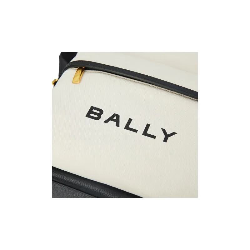 BALLY Cow Leather Backpack Unisex White-7