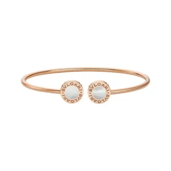 BVLGARI 18K Rose Gold Bangles Unisex Gold