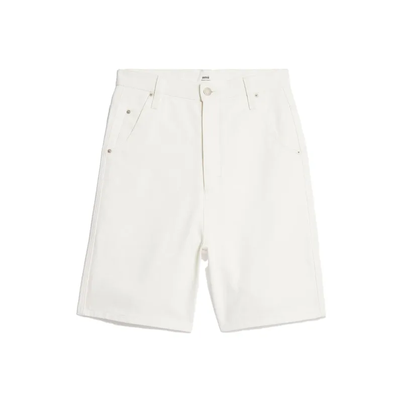 AMIPARIS Logo Patch Bermuda Shorts-0