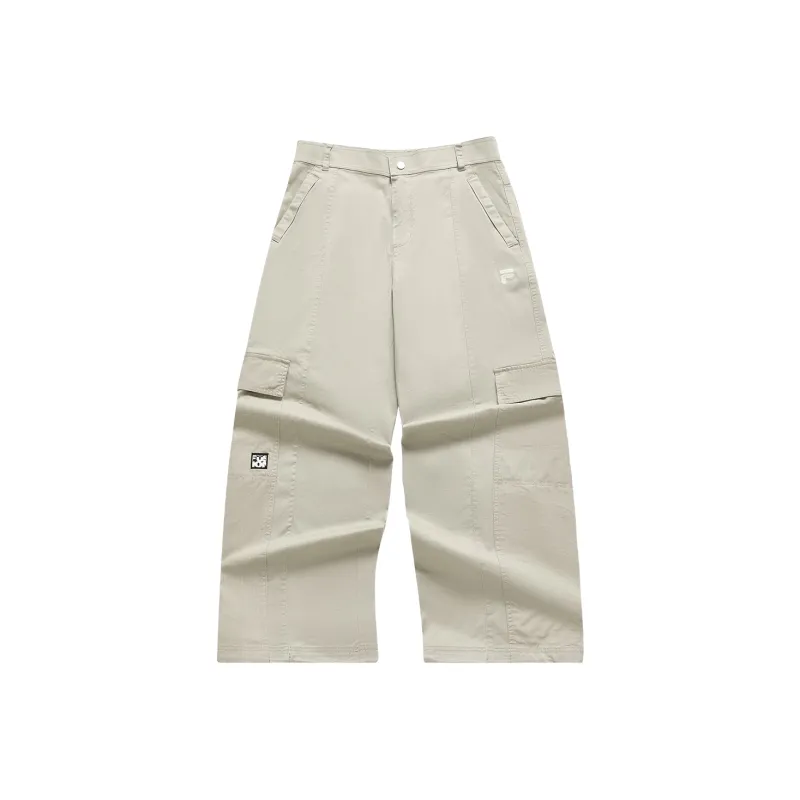 FILA FUSION FILA FUSION INLINE Casual Pants Men's Feather Gray-0