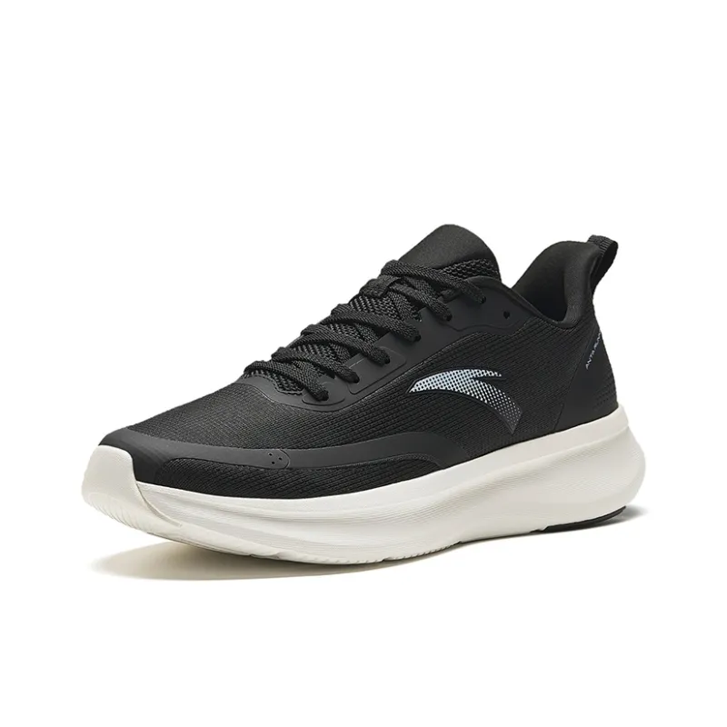 Anta Anti Slip Wear Resistant Low Top Casual Running Shoes Women's Black-1