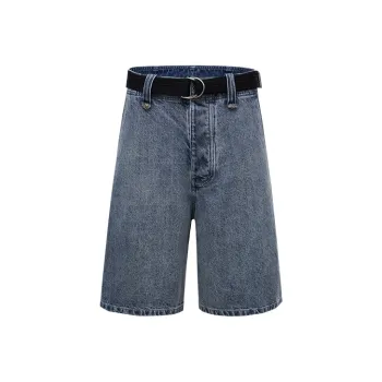 RAZZLE Denim Shorts Men Blue