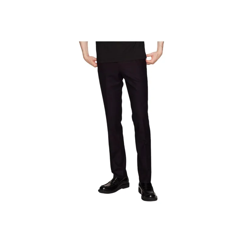 JODOLL Suit Trouser Men's Black Red-0