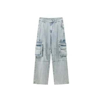 NO ONE ELSE Jeans Unisex Light Denim Blue