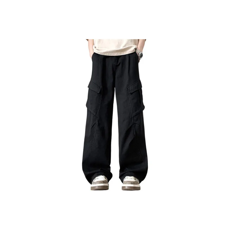 RASHOMONG Cargo Pants Unisex-3