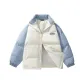 Beige Apricot & Light Blue