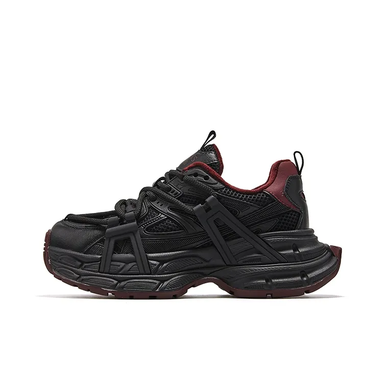 15 MINS Structure Ark Breathable Low Top Chunky Sneakers Women's-4