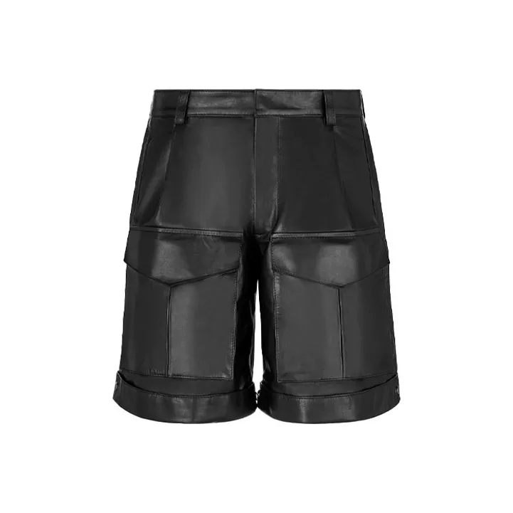 DIOR Quarterly New Products Casual Shorts Men Black-0