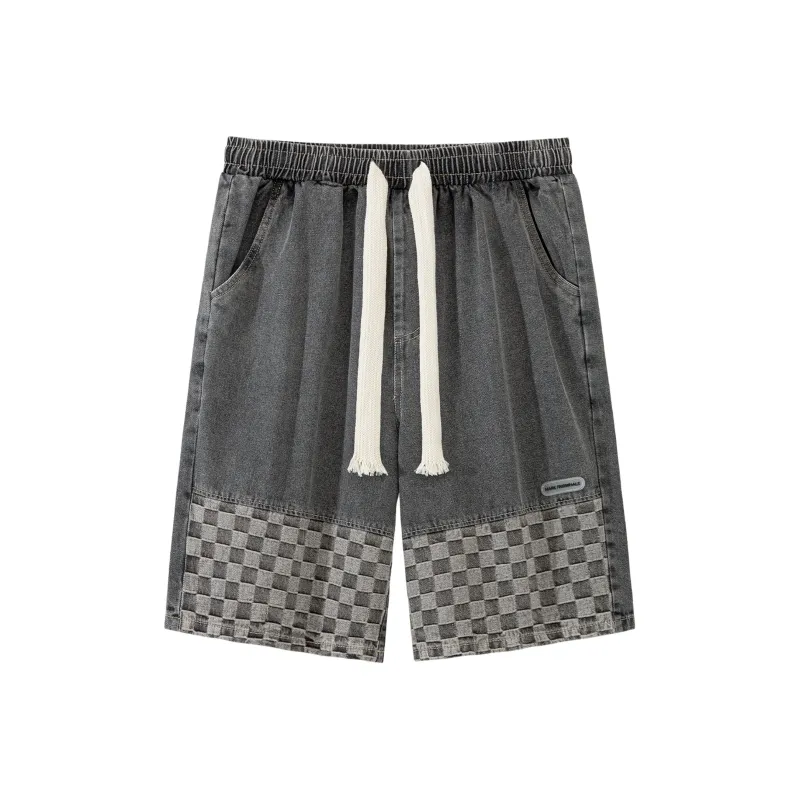FAIRWHALE Denim Shorts Unisex-14