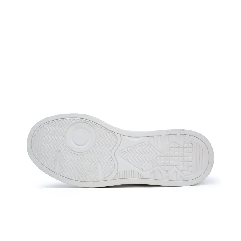 ACEMICKY Low Top Skateboard Shoes Men's White-4