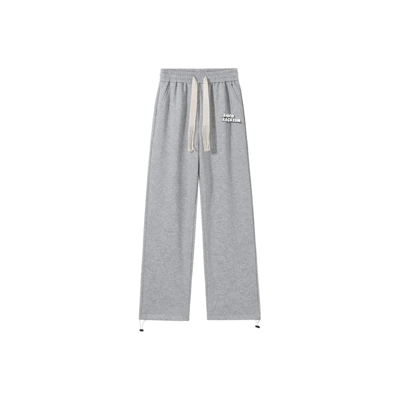 David Bakken Casual Pants Unisex Black-17