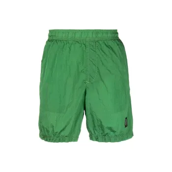 STONE ISLAND Casual Shorts Men's Green