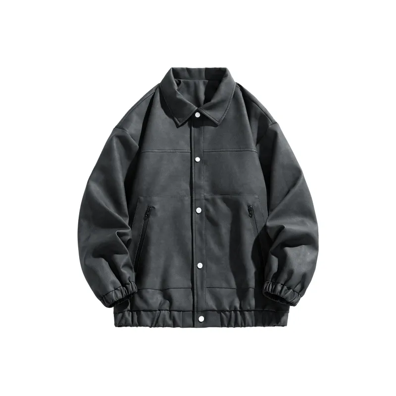 CREAZIONI LA FANTASIA E MOBILE Leather Jacket Unisex-0