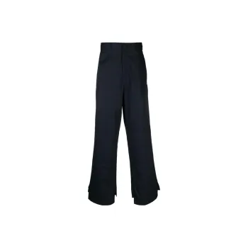 PALM ANGELS Logo Printed Wide Leg Trousers
