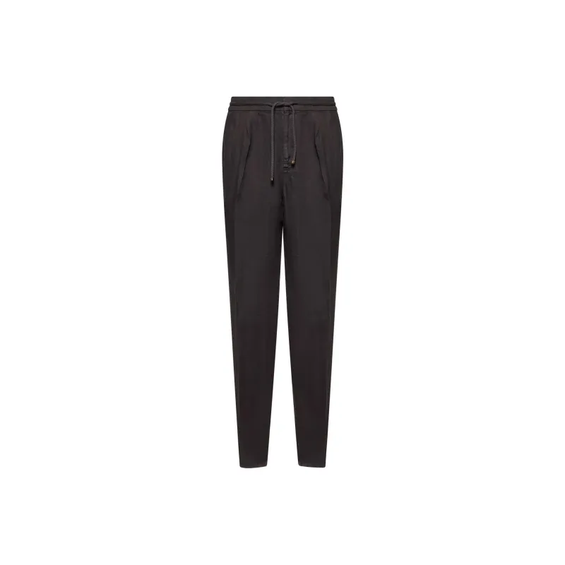 Brunello Cucinelli Elasticated Waistband Drawstring Pants-0